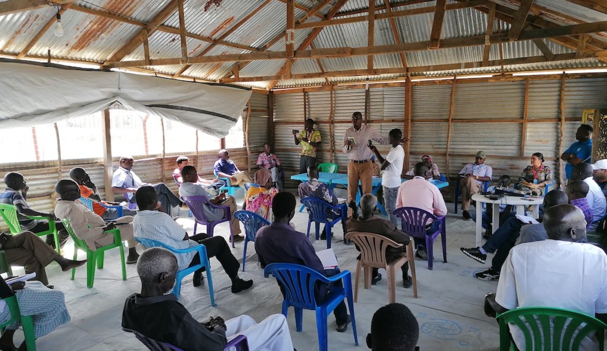unmiss south sudan malakal protection of civilians site covid-19 coronavirus prevention health experts awareness-raising