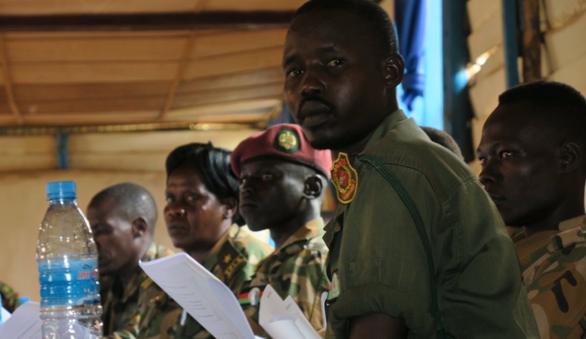 unmiss south sudan sspdf child soldiers child protection workshop commitments reality