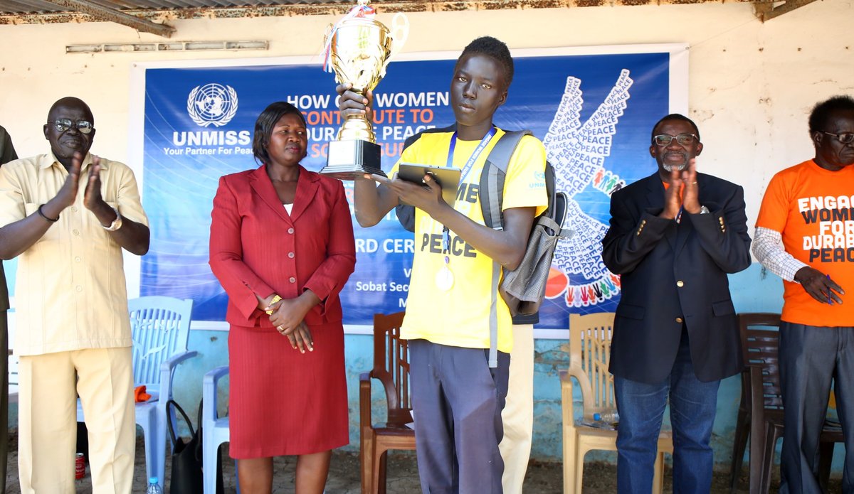 Students speak out for women and durable peace in Upper Nile