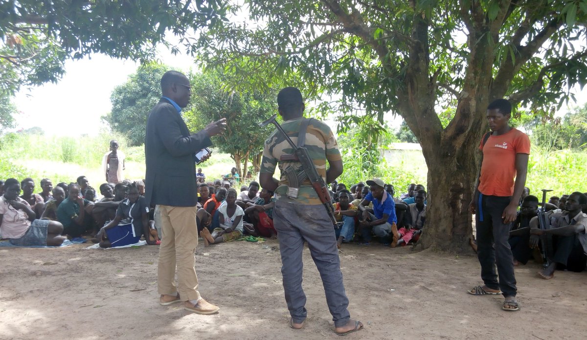 Talks continue on disarmament and reintegration of child soldiers in Western Equatoria