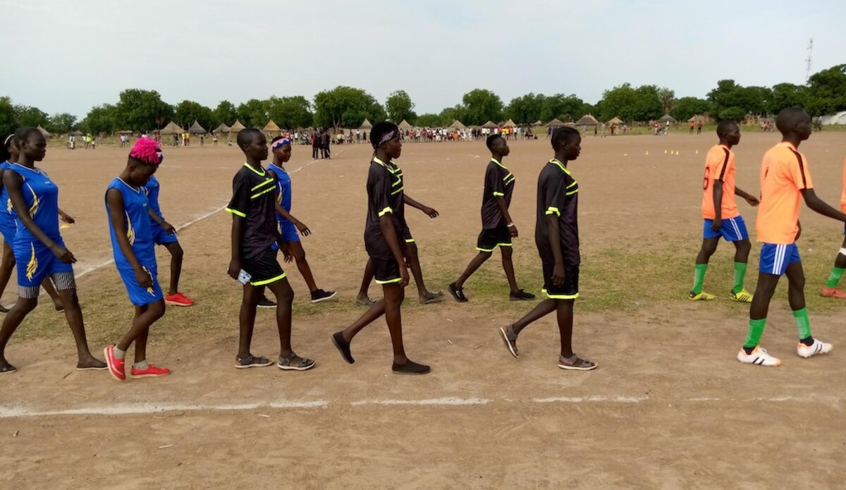 unmiss south sudan warrap state tonj sports for peace football intercommunal conflict prevention protection of civilians