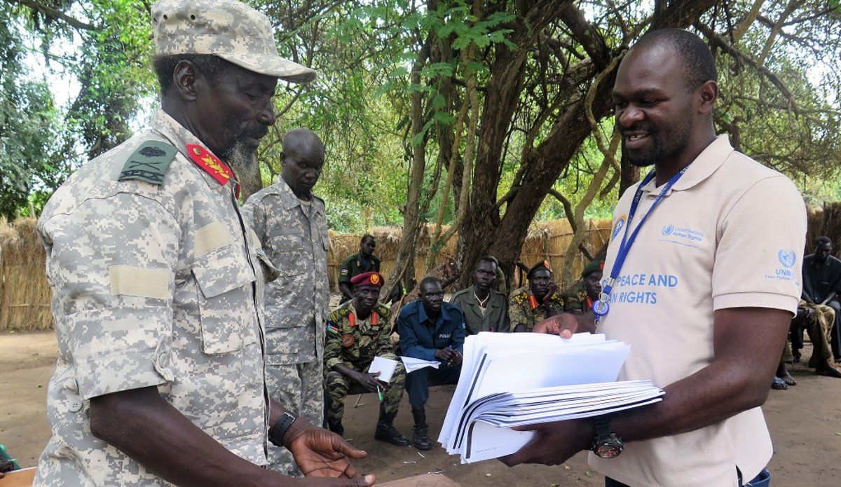 unmiss south sudan eastern equatoria human rights nyara cantonment site opposition forces
