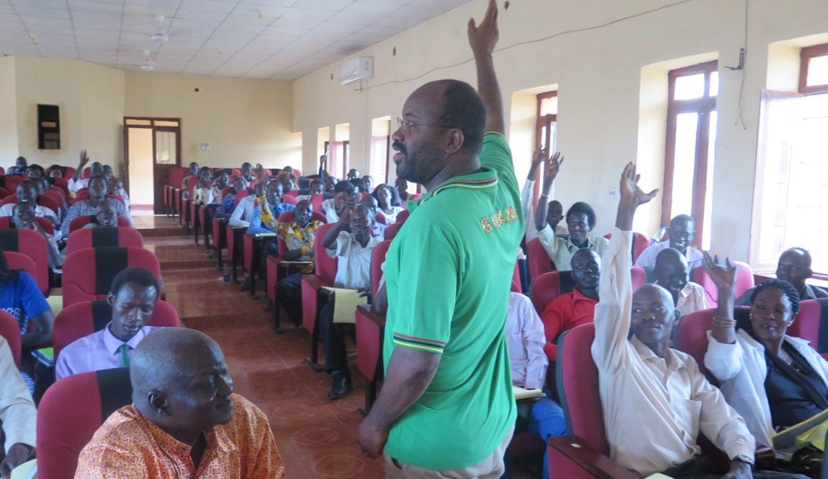 UNMISS briefs Wau university students on its role and mandate in the country