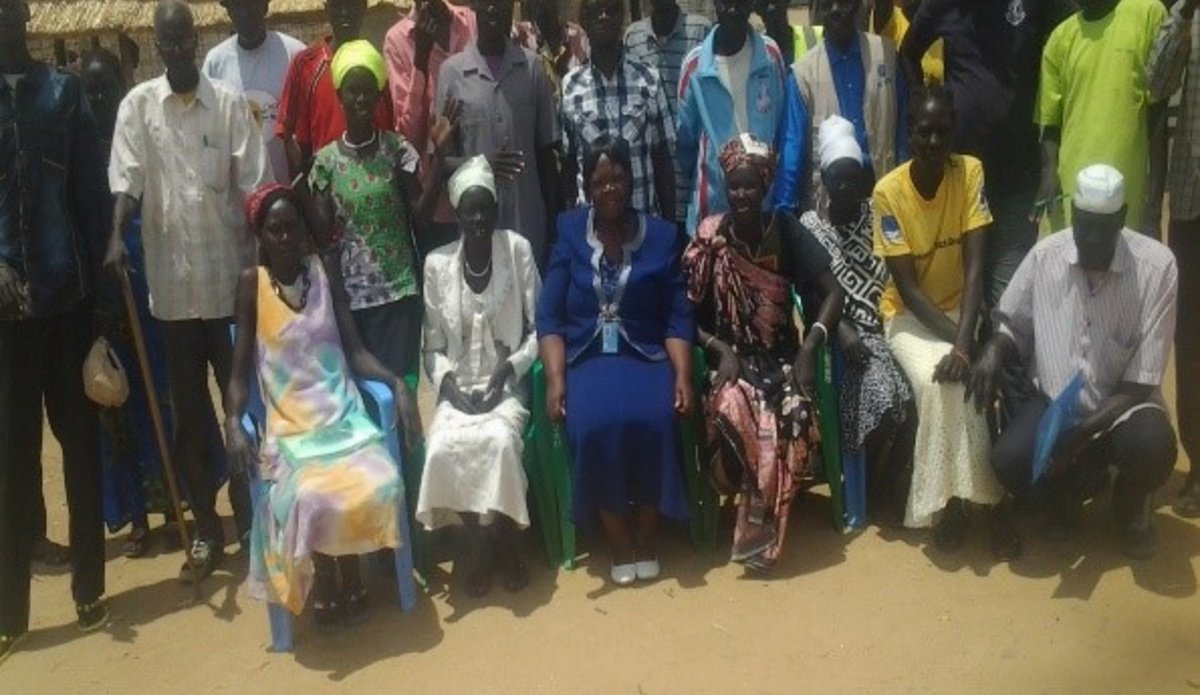 UNDP concludes one-week community policing training at the UNMISS Bor PoC