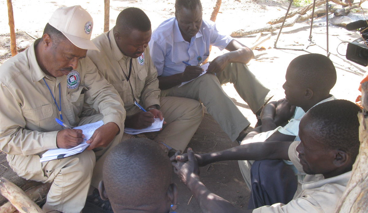 UNMISS and partners on assessment visit to Kajo-Keji region South Sudan CTSAMM