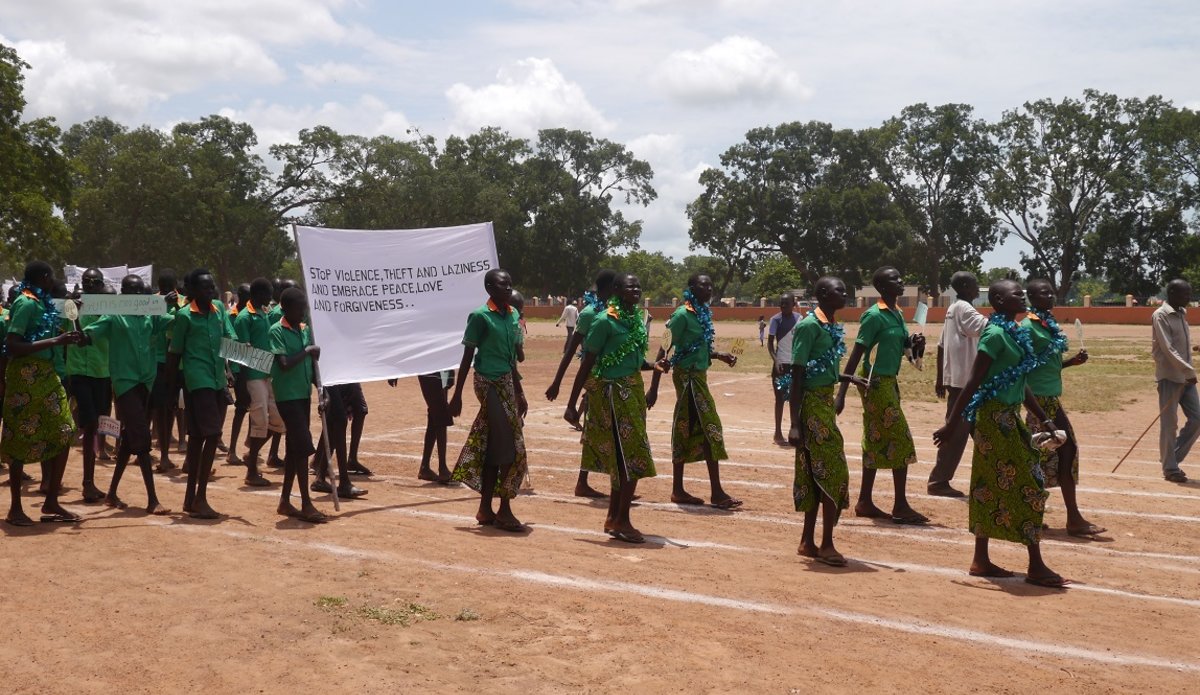 UNMISS celebrates International Day of Peace with the communities of Jiir and Amongpiny in Rumbek
