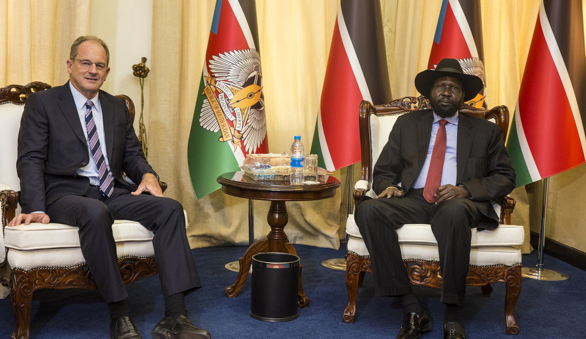 President Kiir pledges to improve relations with United Nations