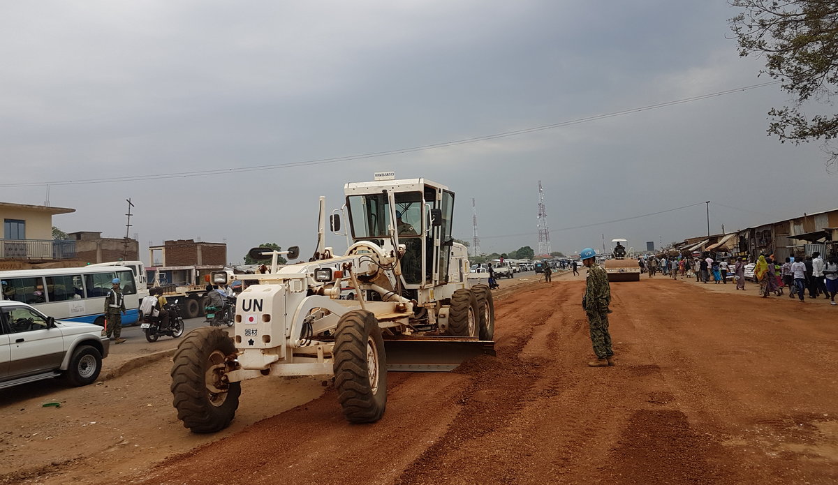UNMISS launches repair work of 35 kilometres of road in Luri County as part of nationwide effort