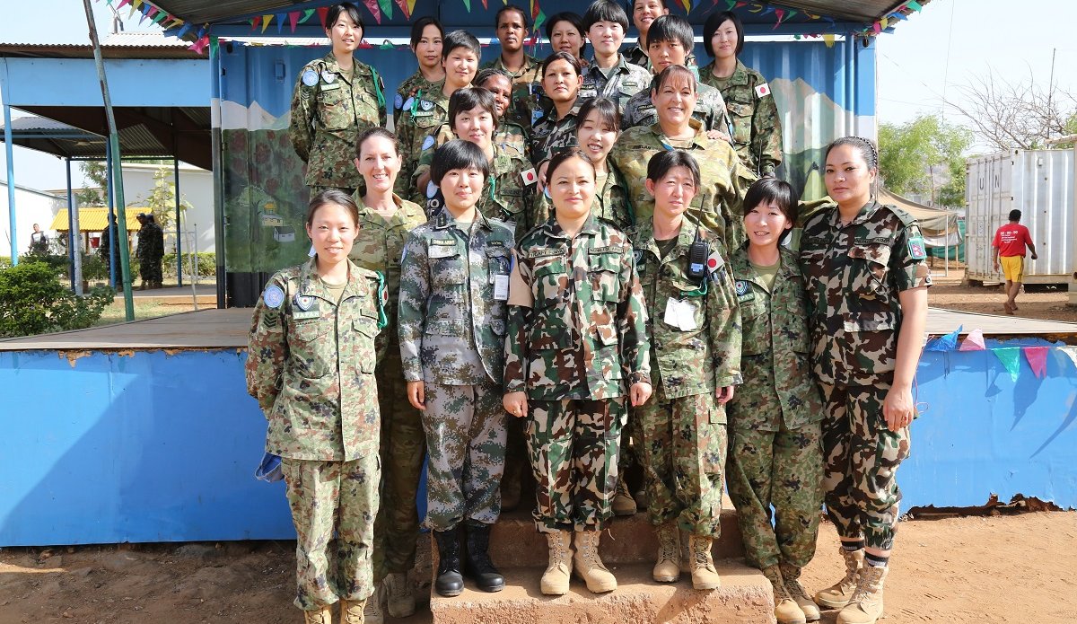 UNMISS Military Gender Advisor creates network for female troops