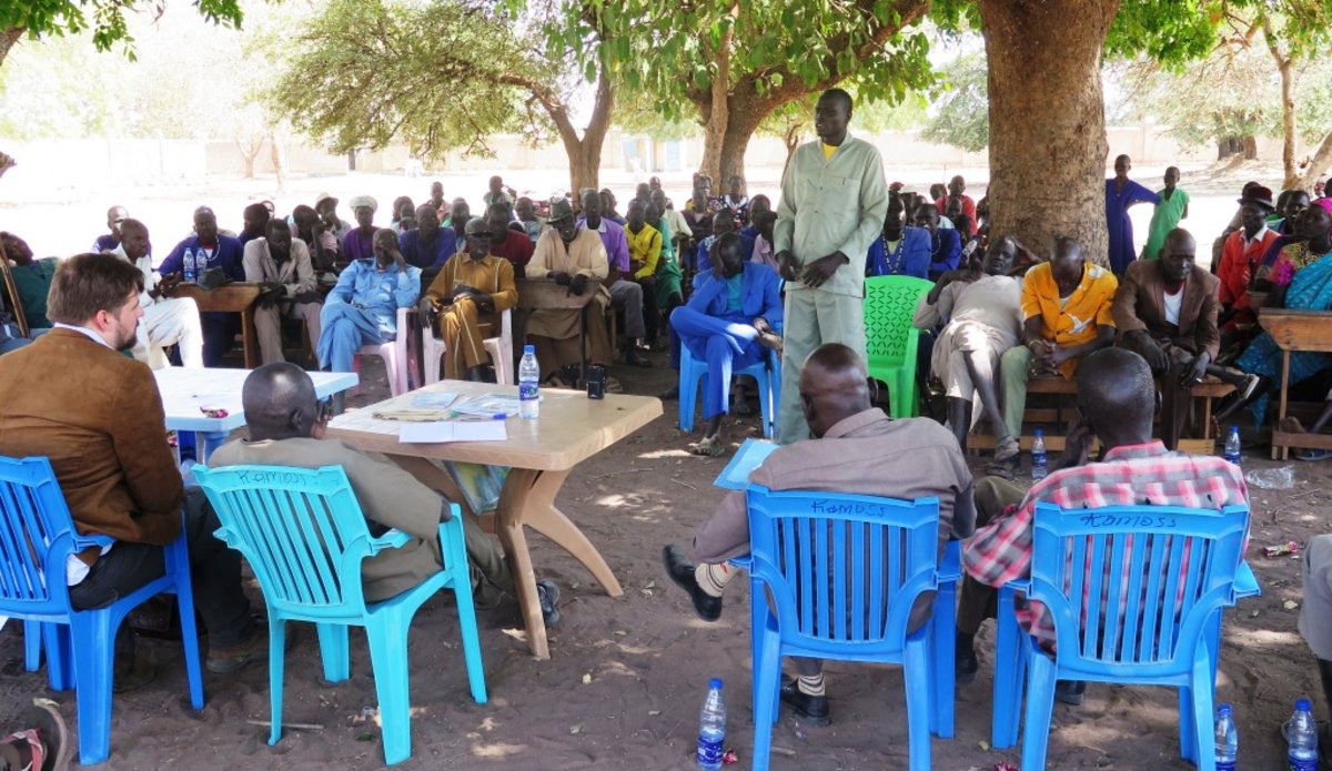 unmiss civil affairs cattle migration tensions pastoralists farmers gogrial tonj wau agreement forum january south sudan 2018