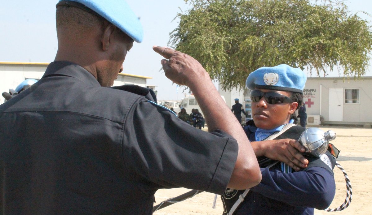 UNMISS Police chief hails female peacekeepers’ contribution to protection of civilians