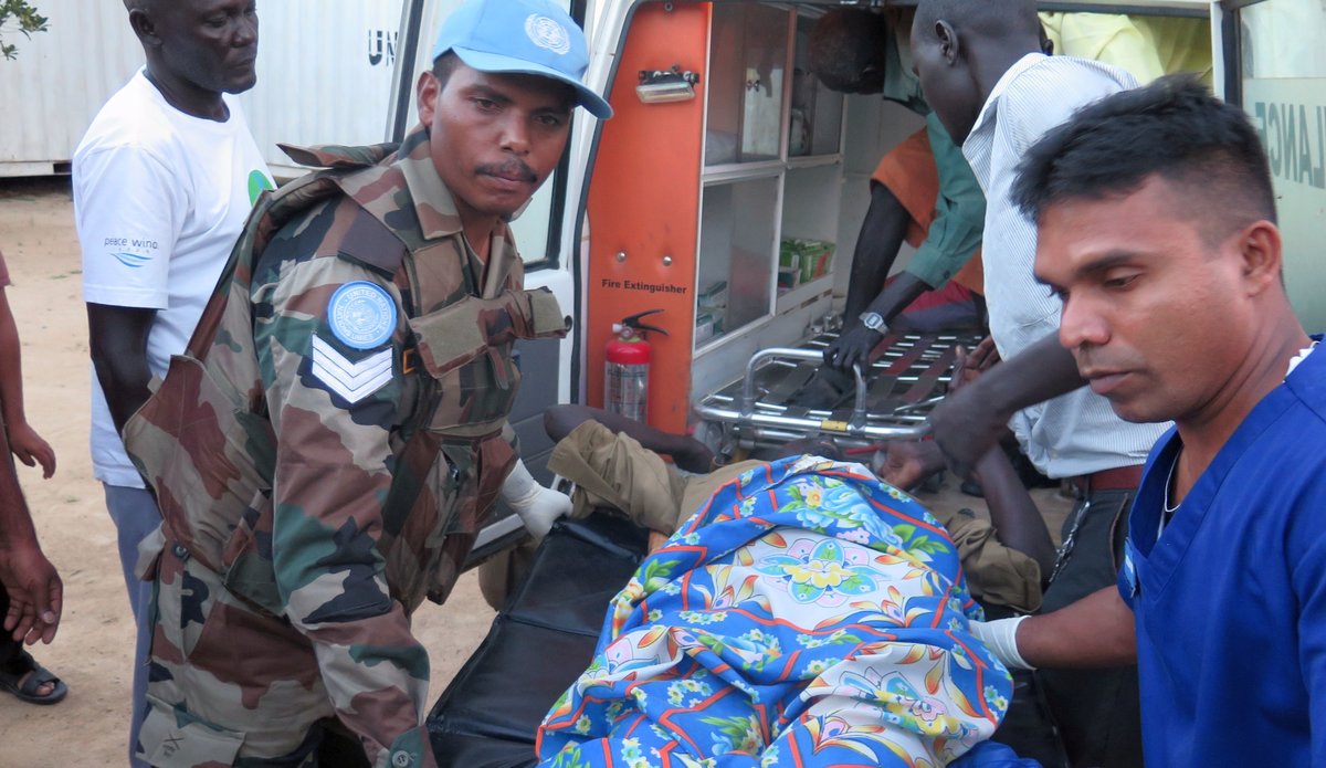 UNMISS treats civilians injured in armed attack in Jonglei 