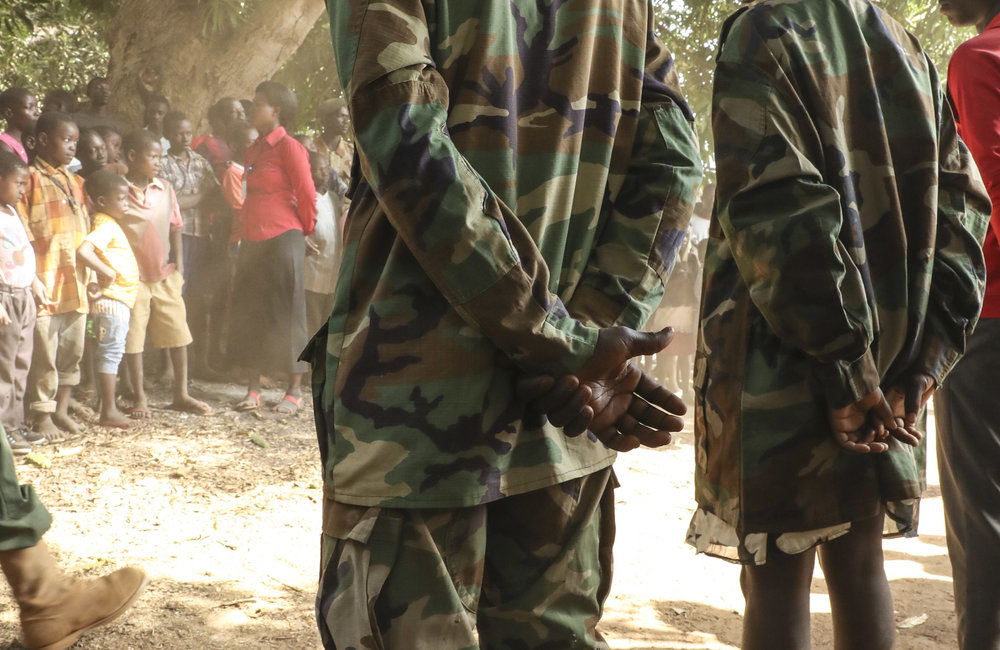 300+ former child soldiers have been released by armed groups in Yambio
