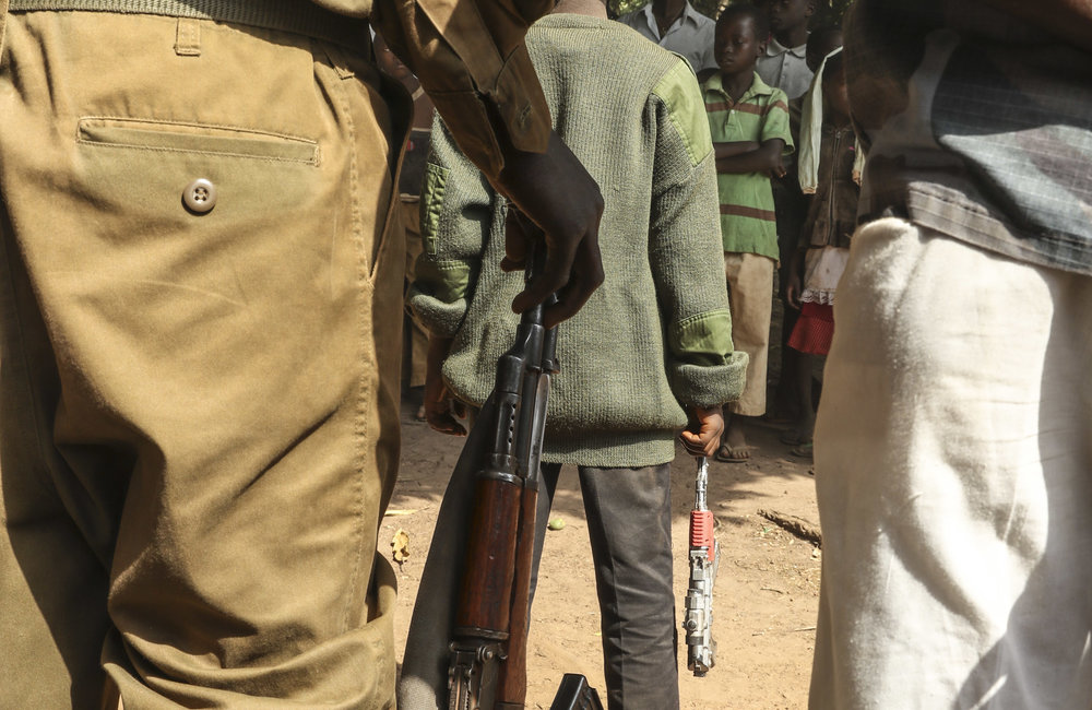 300+ former child soldiers have been released by armed groups in Yambio