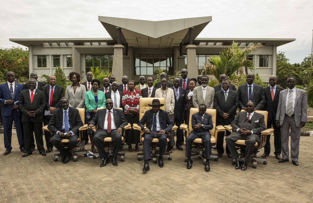 Ministers of Transitional Government of National Unity sworn into office