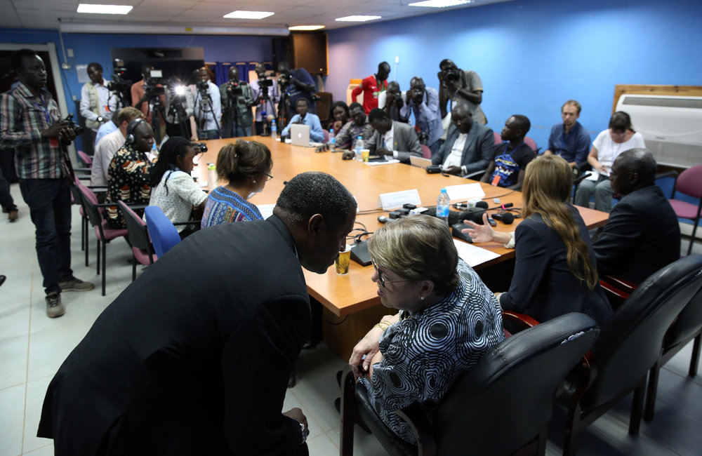 Press Conference: UN Security Council delegation concludes South Sudan visit