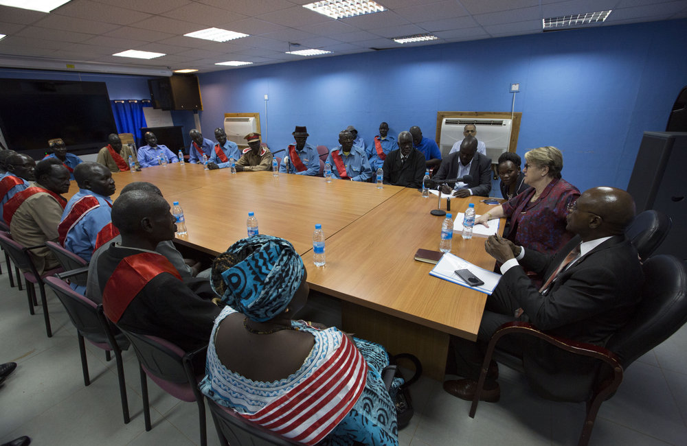 UNMISS SRSG meets with the South Sudan Council of Elders