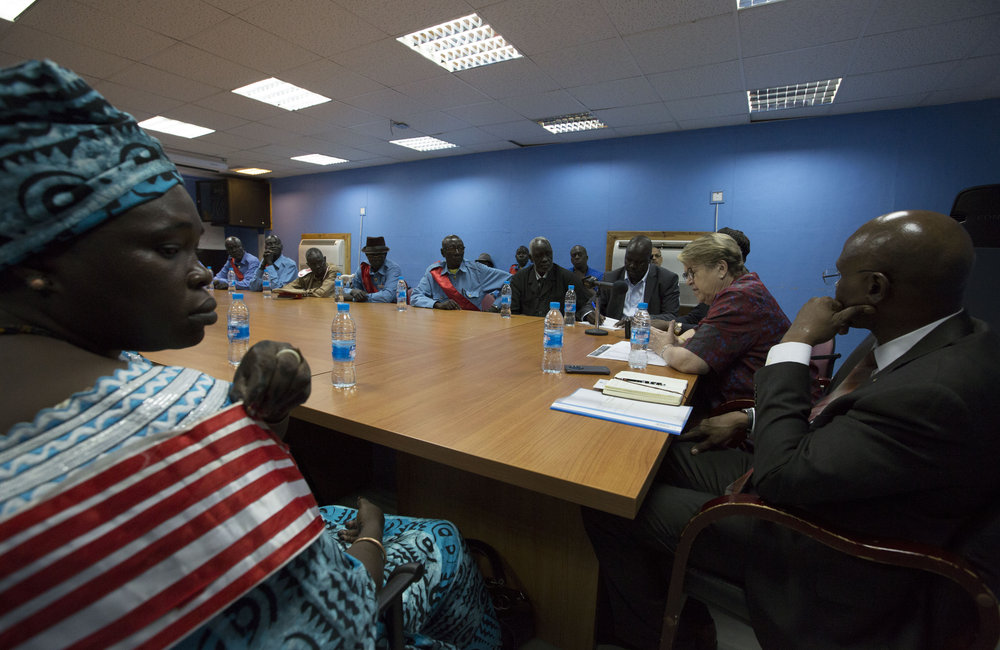 UNMISS SRSG meets with the South Sudan Council of Elders