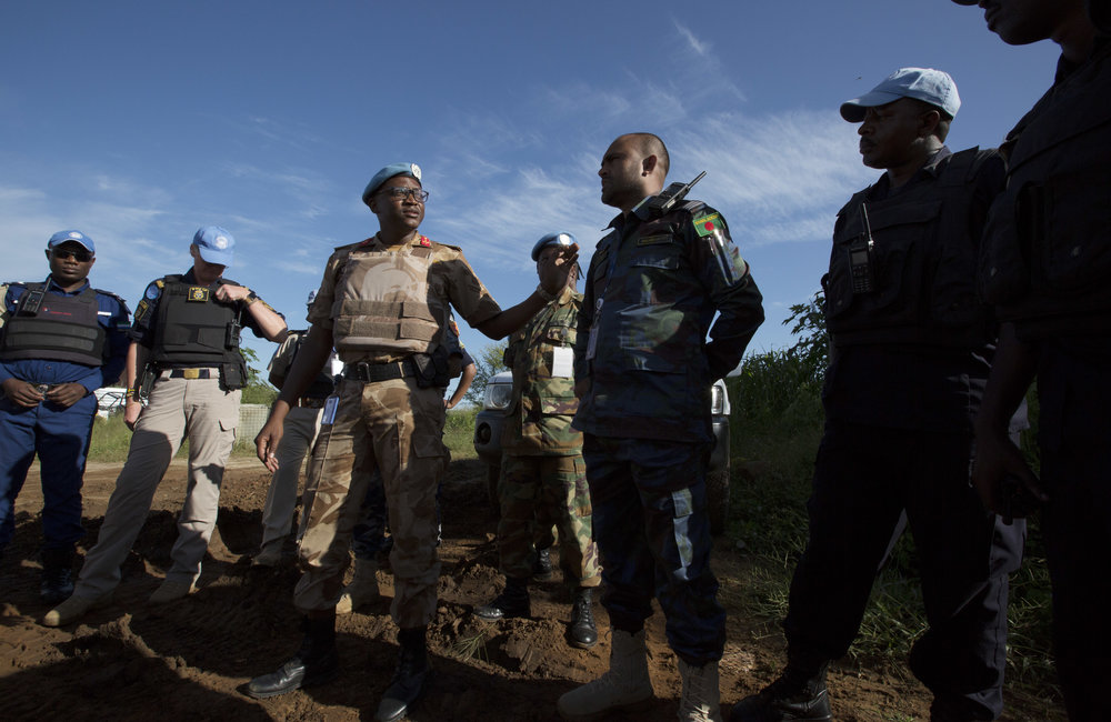 UN police boost safety for women outside South Sudan protection sites