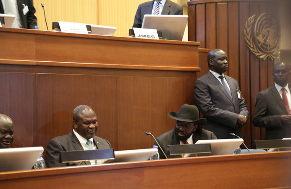 Signing of Revitilised  Peace Agreement for South Sudan