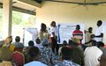UNMISS delivers critical training on civilian protection in conflict hotspot