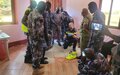 South Sudan police officer turns UNMISS training into real results for victims of crimes in Bor