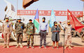 Chinese peacekeepers from UNMISS begin rehabilitating road connecting Tonj and Romich 