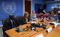 - Security Council Visit to South Sudan Press Briefing - September 4 2016  Ambassador Samantha Power and Ambassador Fodé 