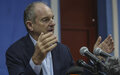 Near Verbatim Transcript of SRSG/Head of UNMISS David Shearer's Press Conference – Opening Remarks and Q & A