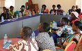 Youth and women in Yambio participate in human rights training given by UNMISS