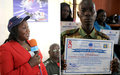 Trainees complete HIV/AIDS course in Juba