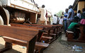 UNMISS donates 13 benches to Juba school