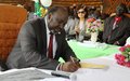 Lakes governor signs transitional constitution 