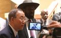 President Kiir meets UN chief, reaffirms readiness to meet Machar