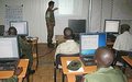 UNMISS trains SPLA in computers in Malakal 