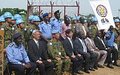 UNMISS Japanese contingent hands over port security fence to government