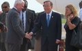 Ban Ki-moon arrives in Juba