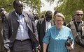 SRSG Loej meets former child soldiers in Pibor town