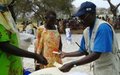 WFP distributes food to Bor IDPs 