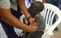 Children immunized against measles in Bentiu 