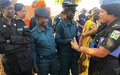Female UN police officers in Bentiu initiate weekly support meetings with national counterparts