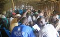 Community representatives in Bentiu PoC site trained on dialogue and mediation