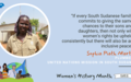 “Everything begins with education”—Sophia Piath Martin, Plumber, South Sudan