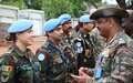 In Rumbek, UNMISS Force Commander discusses security, infrastructure with peacekeepers, state authorities