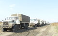 UNMISS peacekeepers provide protective escorts to World Food Programme convoys 