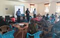 UNPOL trains South Sudanese women police officers on preventing violations against children