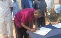 UNMISS peacekeepers support humanitarian efforts to protect civilians during cholera outbreak