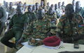 In Kapoeta, South Sudanese uniformed personnel pledge to uphold child rights 