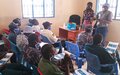 Police officers in Cuiebet receive UNMISS-led training on human rights and community policing