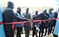 To boost rule of law, UNMISS hands over police post in Mugwo